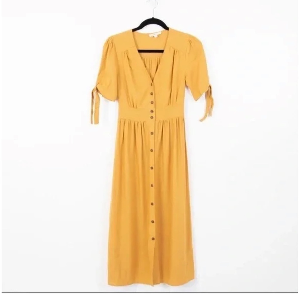 Rebellion again mustard dress